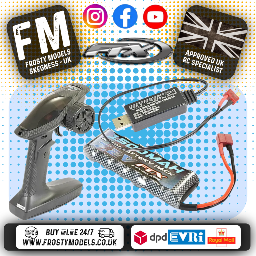 FTX - OUTBACK 3.0 TREKA RC RTR 1:10 TRAIL CRAWLER - ORANGE - FTX5594O