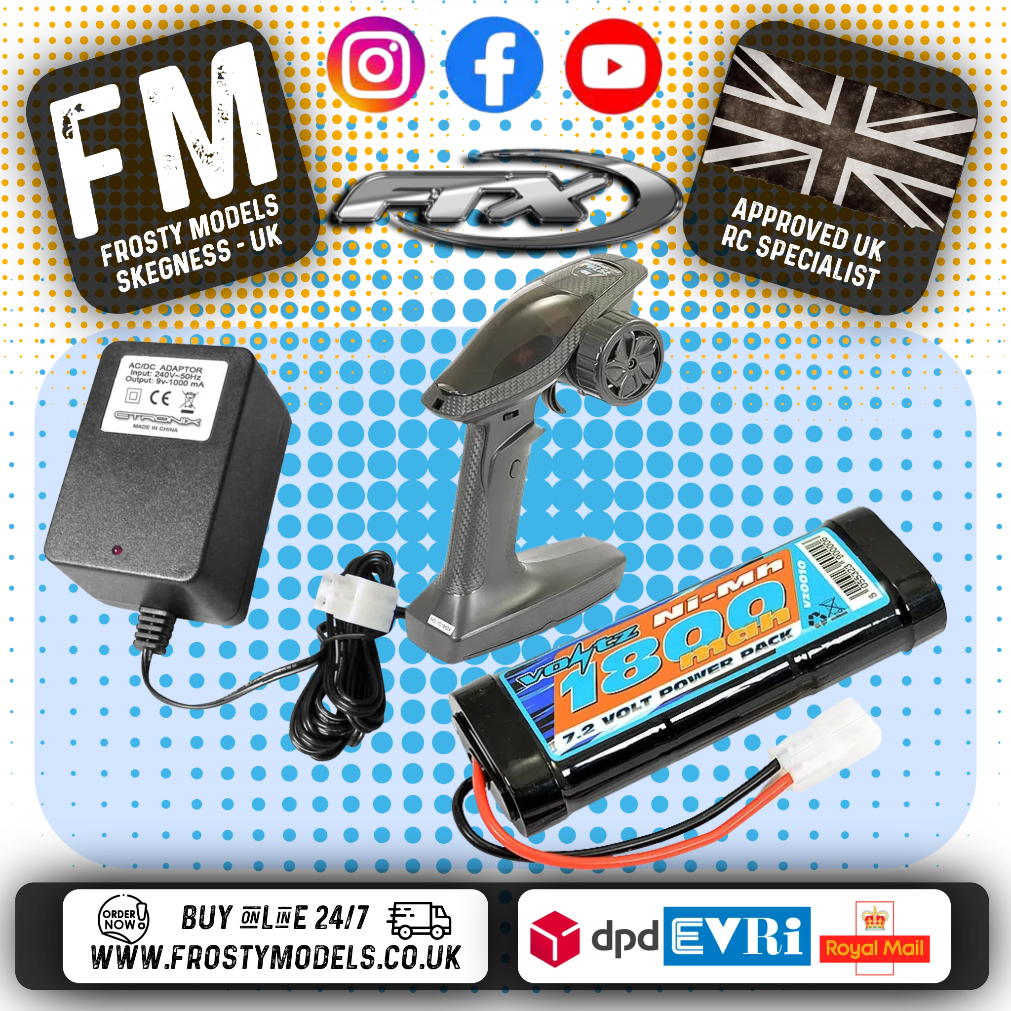 FTX - KANYON 4X4 MOUNTAIN RESCUE 2-SPEED RC RTR 1:10 XL ROCK CRAWLER - FTX5563R (working winch & lights)
