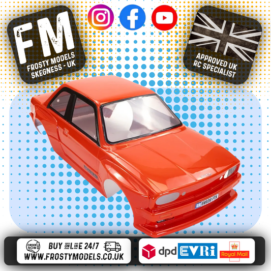 FTX - EVO30 1/10 (BMW E30 M3) PRE-PAINTED BODY & STICKERS - RED - FTX10578R