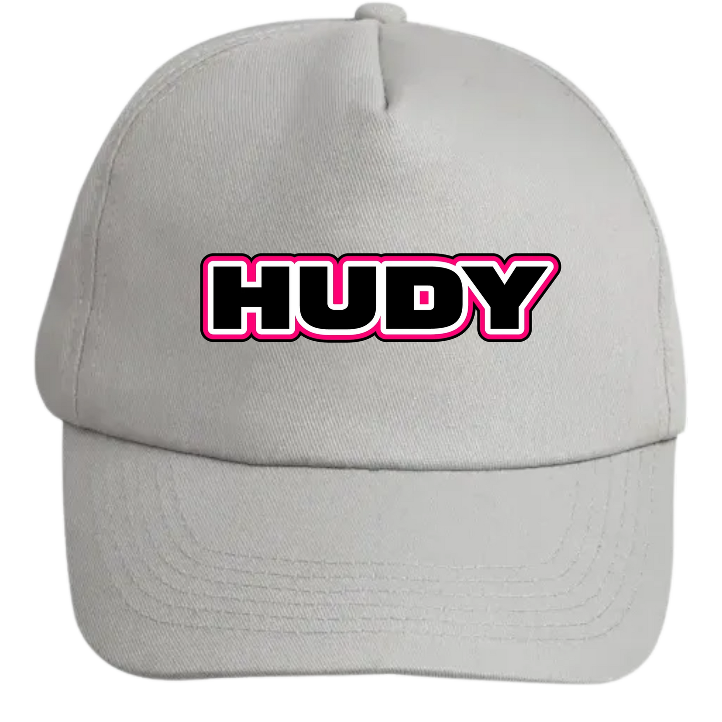 HUDY - PROMO HAT - ADULT MEDIUM (ADJUSTABLE FIT) - GREY RC CAR RELATED