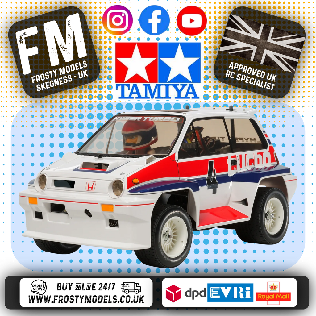 TAMIYA 58611 - (SOLD OUT) Honda City Turbo RC KIT (WR02C) (INC'S MOTOR & ESC ONLY)
