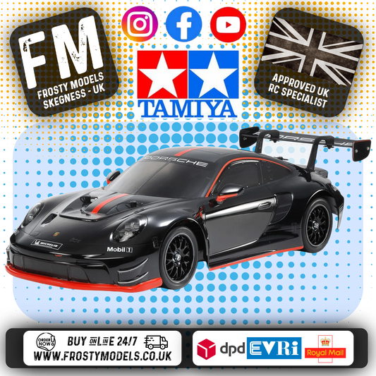 TAMIYA 58745 - Porsche 911 GT3 R (992) TT02 RC Touring Car 1/10 (INC'S MOTOR & ESC ONLY)