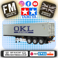 TAMIYA 56377 - (SUPPLIER ORDER ONLY) TRACKOR TRUCK TRAILER 40ft Container KIT 3A (DETACHABLE)