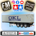 TAMIYA 56377 - (SUPPLIER ORDER ONLY) TRACKOR TRUCK TRAILER 40ft Container KIT 3A (DETACHABLE)