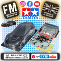 TAMIYA 51752 - 1/10 Porsche 911 GT3 R (992) BODY SHELL SET 190MM Wide / 257mm Wheelbase
