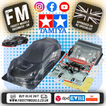 TAMIYA 51752 - 1/10 Porsche 911 GT3 R (992) BODY SHELL SET 190MM Wide / 257mm Wheelbase