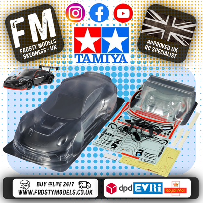 TAMIYA 51752 - 1/10 Porsche 911 GT3 R (992) BODY SHELL SET 190MM Wide / 257mm Wheelbase