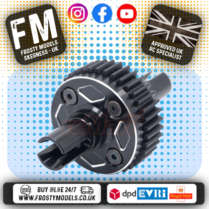 YEAH RACING - 38T Gear Differential Set For Tamiya M05 M06 - TAMC-023