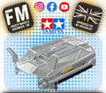 TAMIYA - 22023 Lexan Clear TT-02 CHASSIS COVER SET - Supplied Uncut in Polycarbonate