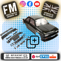 FTX - BMW E30 EVO Painted Body & Accessory Bundle Pack FTX10579 + FTX105BK (Black Body)