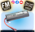 CORE RC - 4000mAHr 7.4v 30/60C 2S LiPo Battery - Round Cased (Fits TT01E) CR293