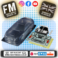 TAMIYA 51750 - GT-FOUR (ST205) RC Body SET 190MM Wide / 257mm Wheelbase (Clear unpainted, with stickers, Masks and Body Parts)