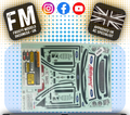 TAMIYA - Escort Cosworth Sticker Set. Item No. 9490028