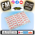 TAMIYA - 0.5mm Thin Double Sided Tape 5pcs (75mm x 25mm) - YA-0741