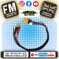 YEAH RACING - 35CM LONG RC CAR/BUGGY CHARGE XT60 LEAD TO 4MM & 2MM BALANCE 2S - WPT-0150
