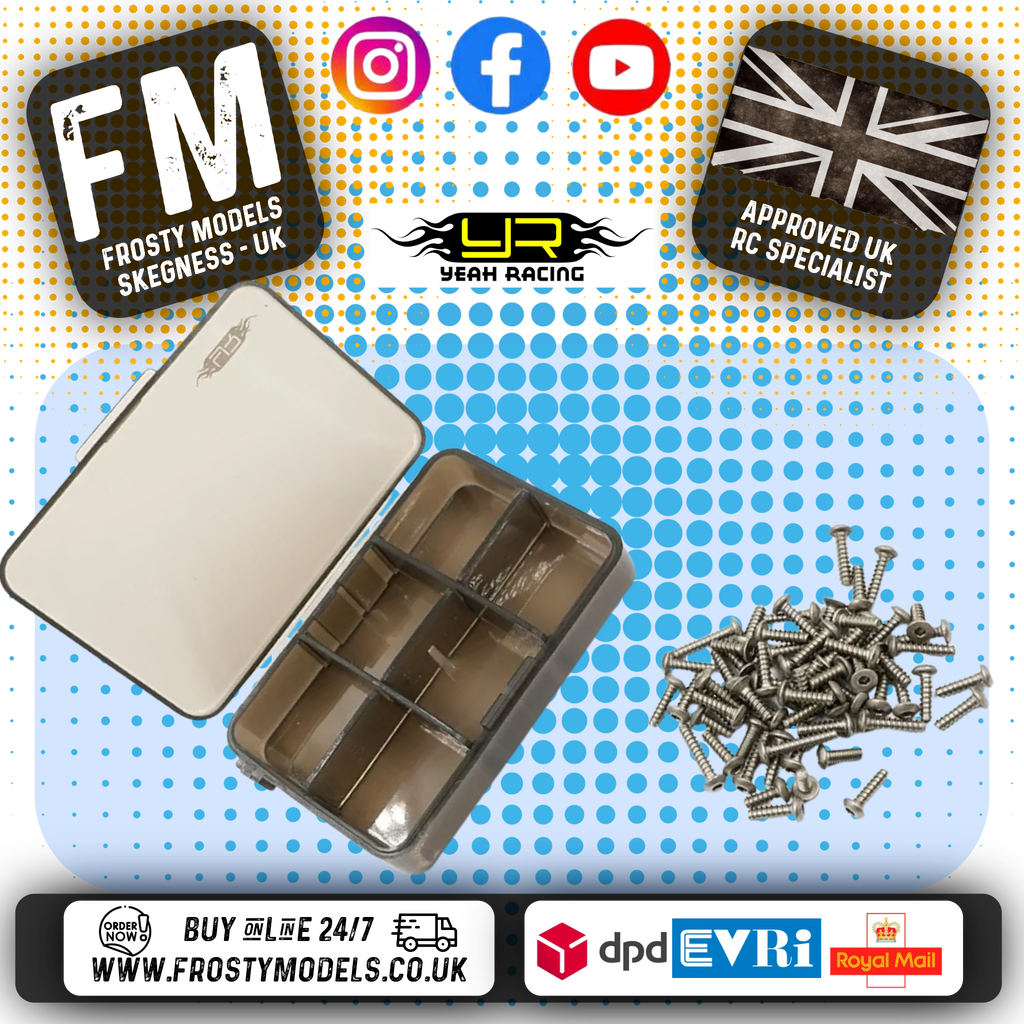 Yeah Racing - Titanium Screw Assorted Set w/ FREE Mini box for Tamiya TT02 - TS-TT02