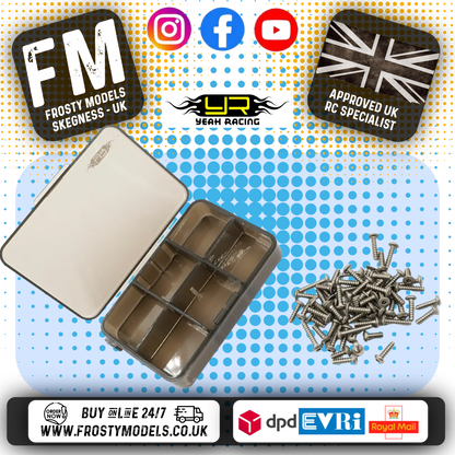 Yeah Racing - Titanium Screw Assorted Set w/ FREE Mini box for Tamiya TT02 - TS-TT02