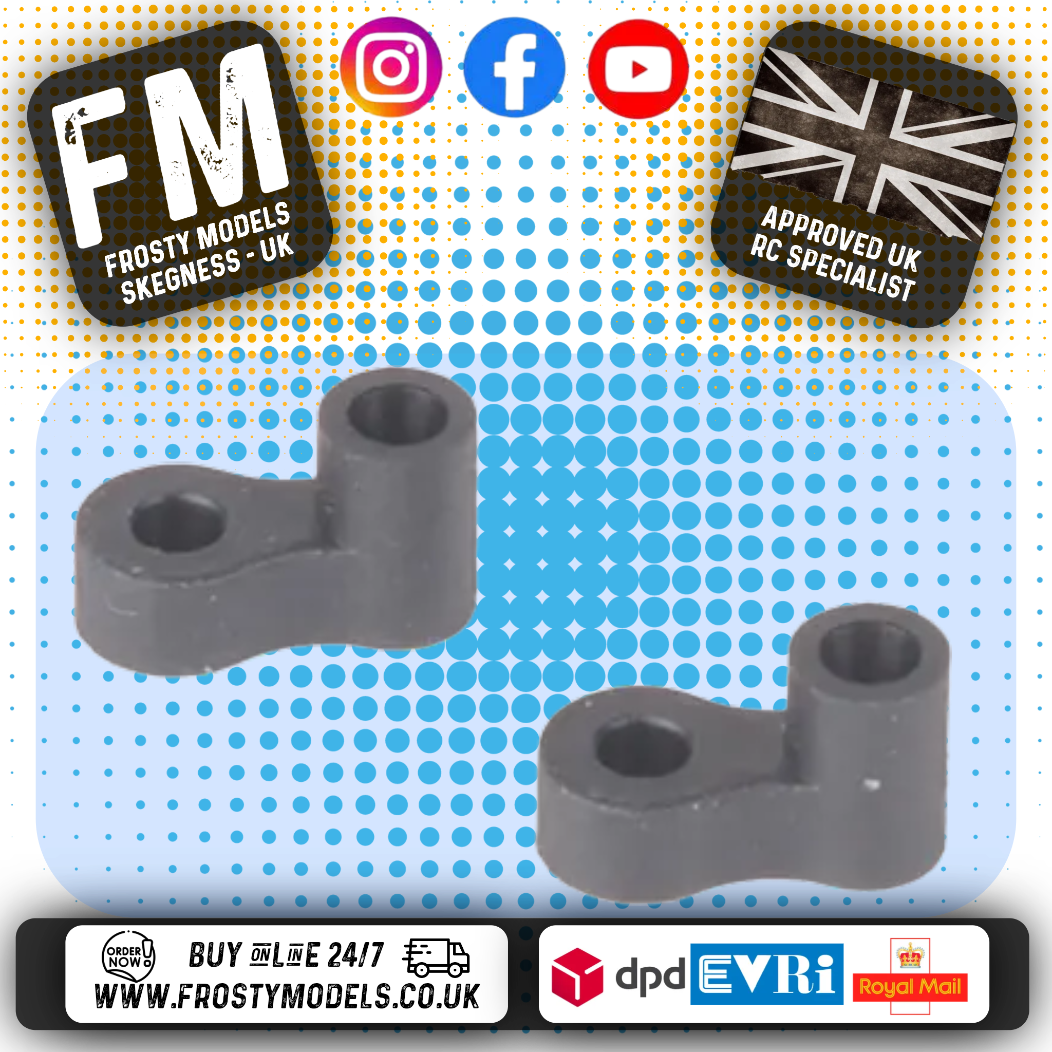 Schumacher - Body Post Spacers - Mi7, Mi8 (pr) - 5.69
