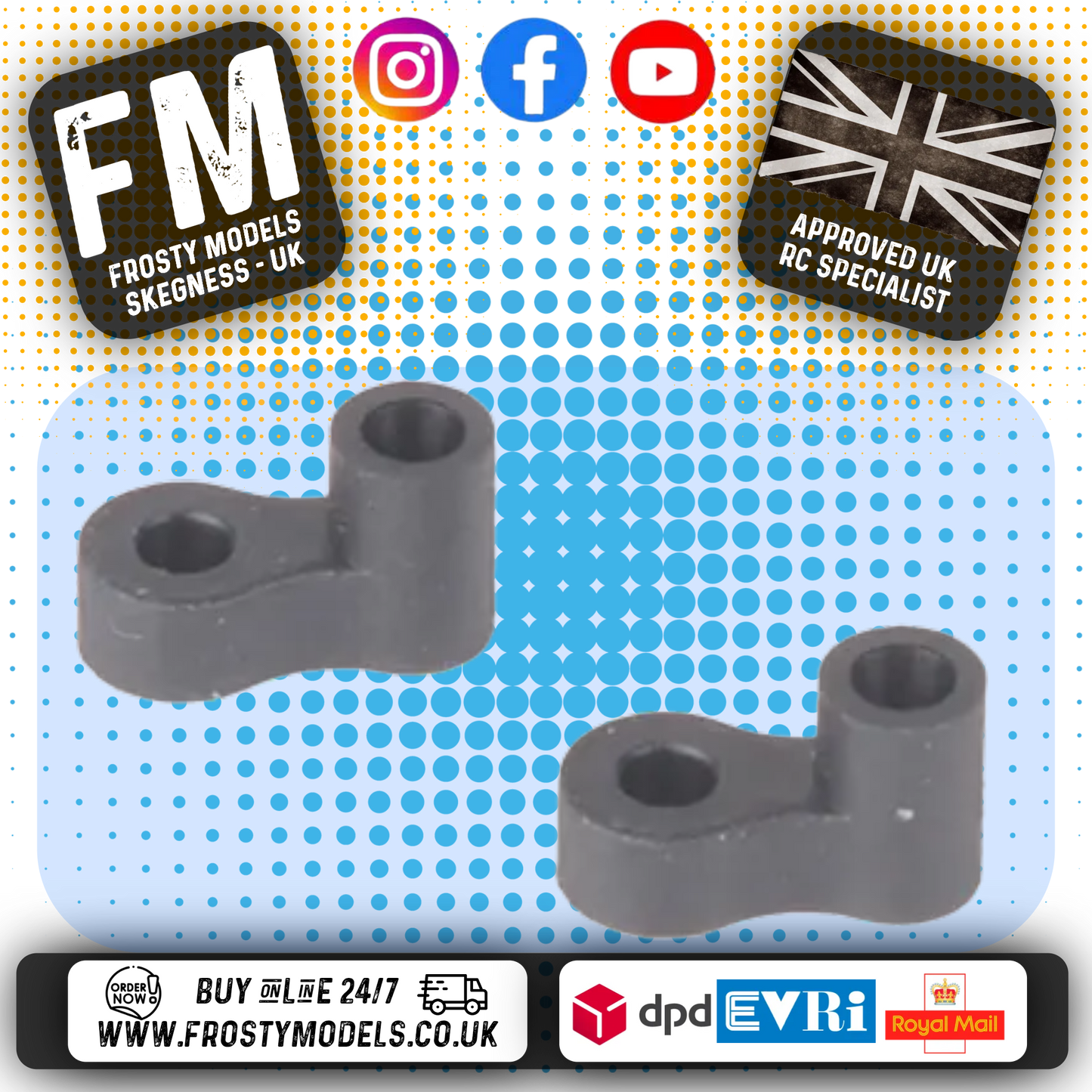 Schumacher - Body Post Spacers - Mi7, Mi8 (pr) - 5.69
