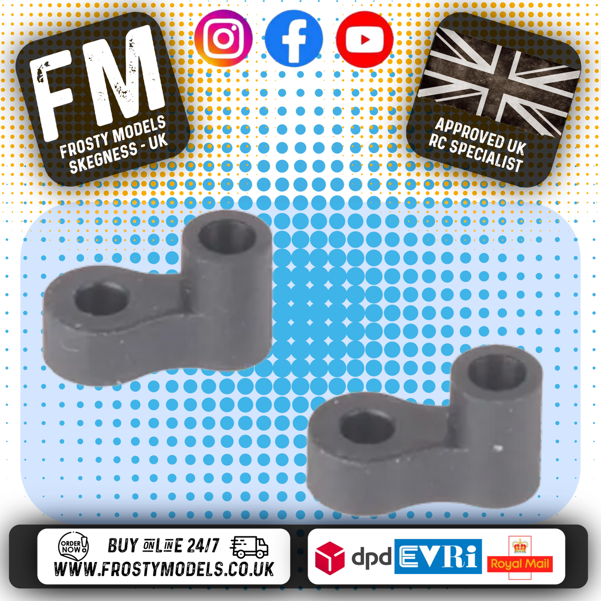 Schumacher - Body Post Spacers - Mi7, Mi8 (pr) - 5.69