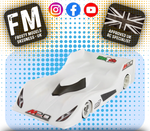 Montech - M20 1/12 LMP Carpet Clear Lexan Body Shell - MT019016L