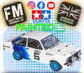 TAMIYA 58687 - Ford Escort Mk II Rally MF01X RC 4WD Car Kit - (Inc's ESC & Motor) (PRE-PAINTED WHITE)