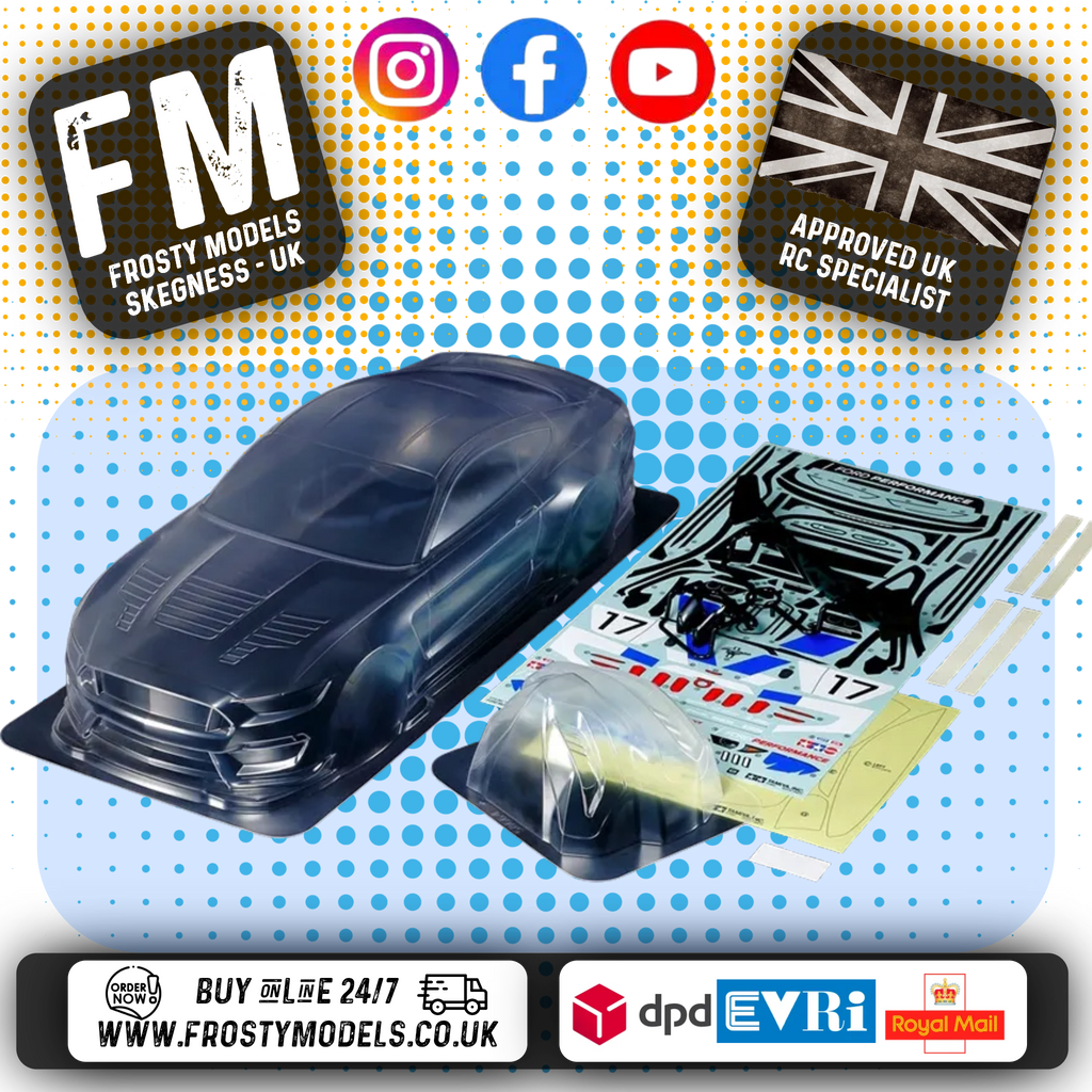 TAMIYA 51614 - RC BODY SET FORD MUSTANG GT4 1/10 (190MM WIDE / 256MM STANDARD WHEELBASE)