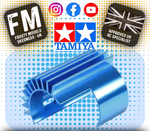 TAMIYA 54571 - RC ALLOY MOTOR HEAT SINK (Fits TT01E & TT02)