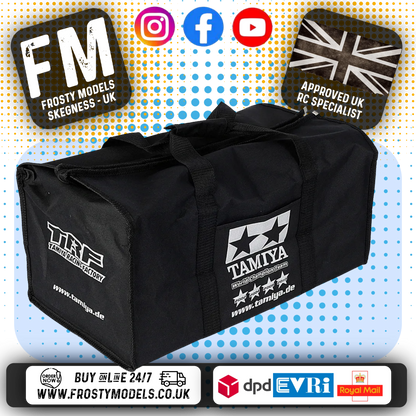 TAMIYA TRF - 1/10 RC CAR ZIPPER TRANSPORT CARRY HAUL BAG (56 X 30 X 26CM) C908133