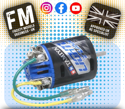 TAMIYA 53983 - RC LIGHTLY TUNED MOTOR 28T BRUSHED 540 TYPE - RPM 16,300 (REBUILDABLE)
