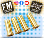 Yeah Racing - 5mm to 4mm Battery Conversion Plug (4pcs) - WPT-0149