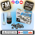 YEAH RACING - RC Ball Bearing Set with Bearing Oil (TAMIYA TT02S) - (YB0295MX)