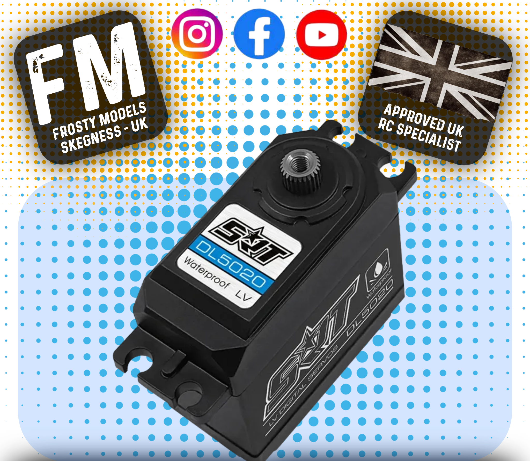 SRT - MG Waterproof LV 4.8V ~ 6v STD Digital Servo - SRTDL5015 (6.0v): 0.13 sec / 12.0kg) - (Ideal for 1/10 Off Road)