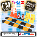 RC OVERHAUL - Road Accessories Set, 1/24 Cones, Curbs, Signs - G-RCO-CR031 (Scale accessories)