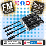 RC Overhaul - RC Tools Alloy Nut Driver Set 4mm/5.5mm/7mm/8mm (Black) T-RCO-TL002N