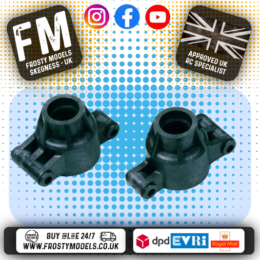 Tamiya 53673 - RC 2degre TOE-IN REAR UPRIGHT (Fits TT01E) - (Not Euro Truck Race Approved)