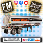 TAMIYA 56333 - RC 1/14 Tractor Truck - FUEL TANKER TRAILER KIT