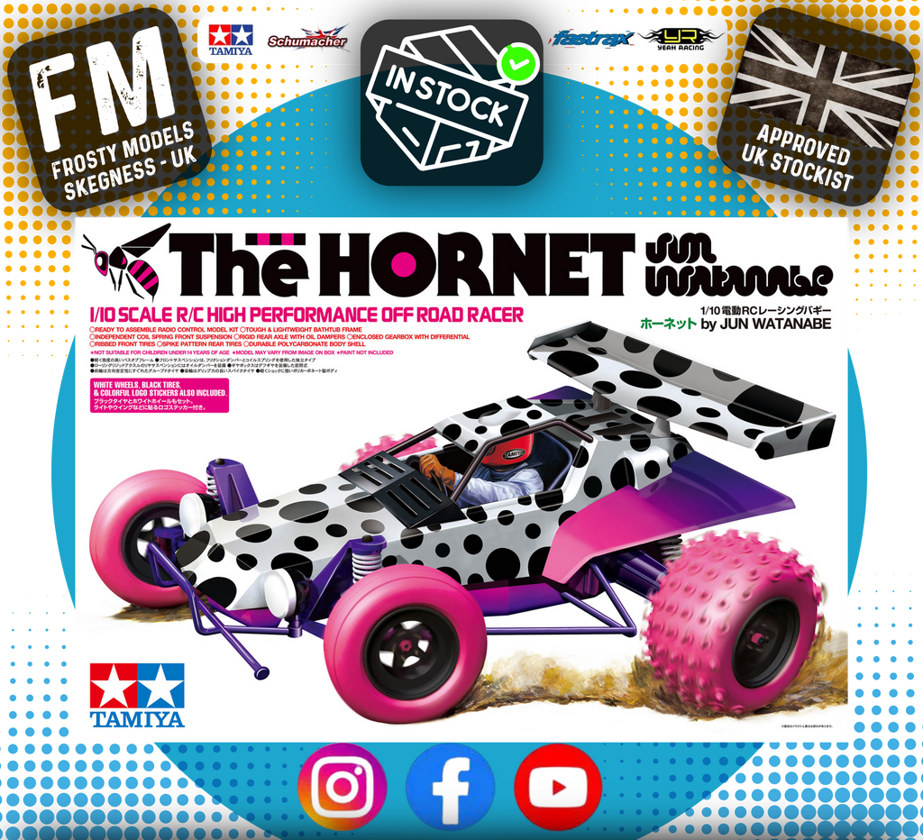 TAMIYA 58527 - Jun Watanabe HORNET - 1/10 2WD OFF ROAD BUGGY - (1-Time Release)