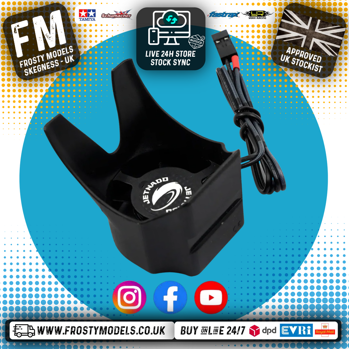 Yeah Racing - Jetnado Jettex 300 Shrouded Super High Speed Fan 30mm - YA-0746BK