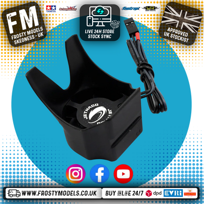 Yeah Racing - Jetnado Jettex 300 Shrouded Super High Speed Fan 30mm - YA-0746BK