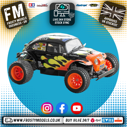 TAMIYA 58502 - RC Blitzer Beetle 2011 RC 2WD KIT FORM - (ESC & MOTOR INCLUDED)