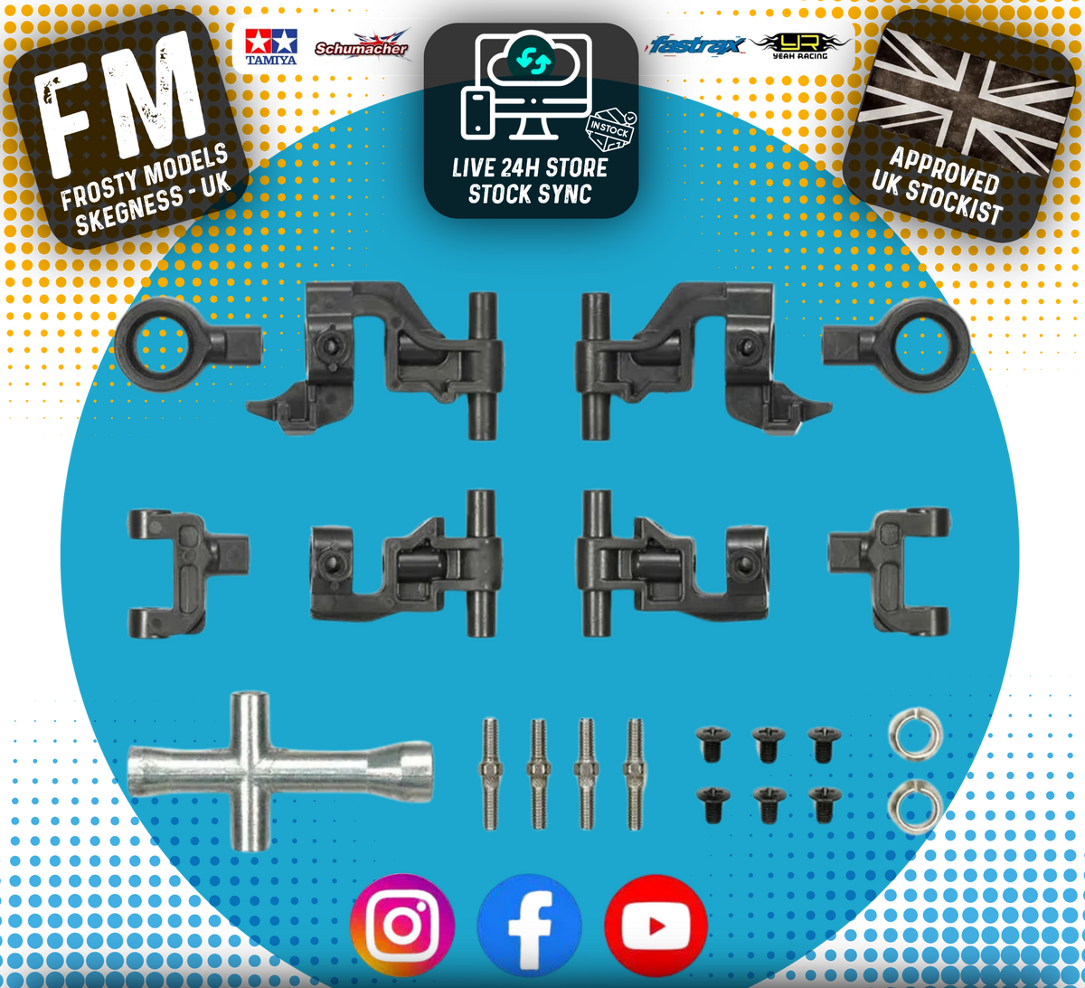 TAMIYA 54874 - RC TT02 ADJUSTABLE FRONT & REAR UPPER ARM SET