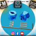 TAMIYA 54610 - RC ALLOY CLAMP TYPE WHEEL HUB 9mm Thick 2pcs (TT01 & TT02)