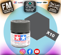 TAMIYA - X ACRYLIC GLOSS HAND/AIRBRUSH PAINT (10ML) X1 TO X34 ALL COLOURS LISTING