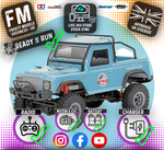 FTX - OUTBACK MINI (1:24TH SCALE) 2.0 RANGER - READY-TO-RUN - LIGHT BLUE - FTX5507LB