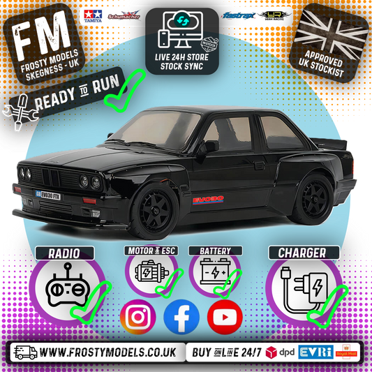 FTX - EVO30 1/10 (BRUSHED MOTOR) 4WD STREET RC CAR 100% RTR - BLACK - FTX5491BK