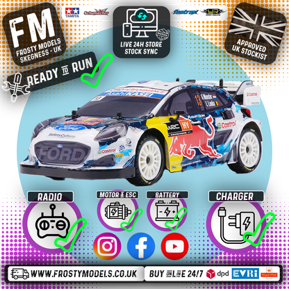 CARISMA - GT242.0 M-SPORT 2024 PUMA HYBRID RALLY1 - 1/24 (MICRO SCALE BRUSHLESS MOTOR) Ready To Race - CA83268