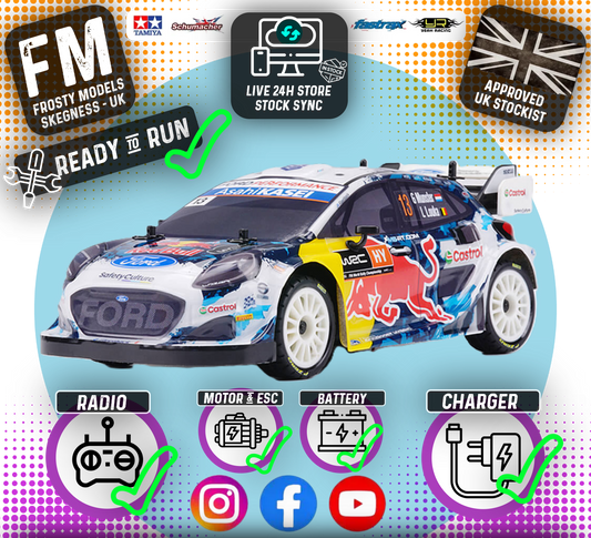 DISPLAY DEMO - CARISMA - GT24 2.0 M-SPORT 2024 PUMA HYBRID RALLY1 - 1/24 (MICRO SCALE BRUSHLESS MOTOR) Ready To Race - CA83268 (Copy)