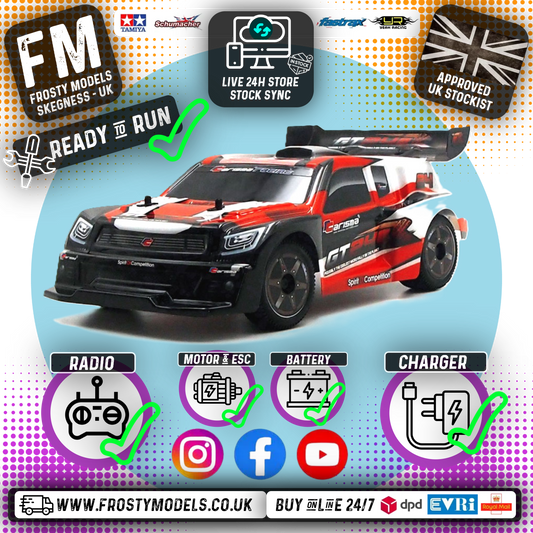 CARISMA - GT24R Rally Car 4WD - 1/24 (MICRO SCALE BRUSHLESS MOTOR) Ready To Race - CA57968