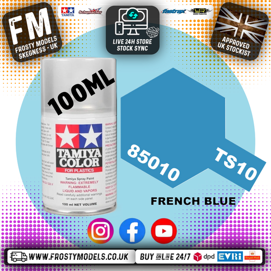 TAMIYA - TS SPRAY PAINT - Ts-10 French Blue